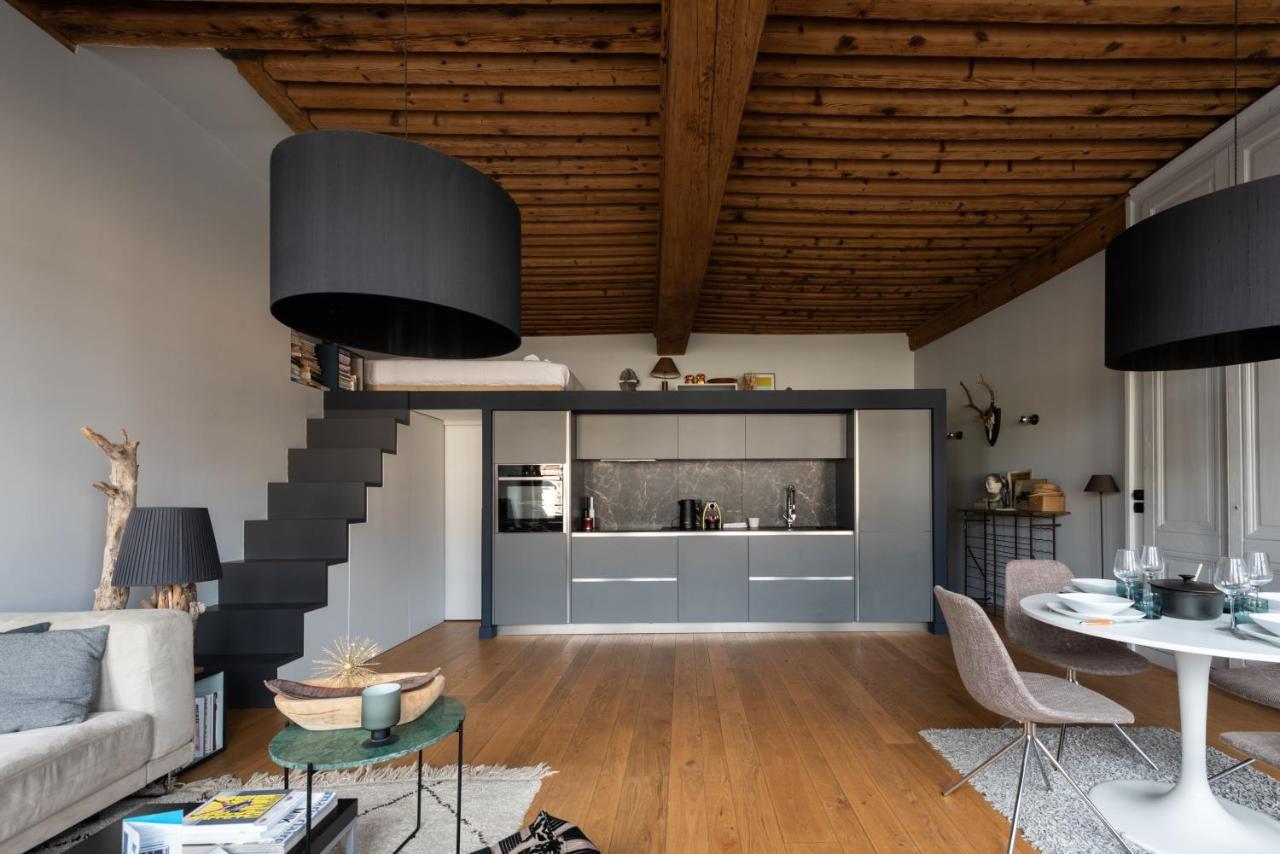 Le Loft Ethnic - Avec Jolie Vue Sur La Saone Apartment Lyon Exterior photo