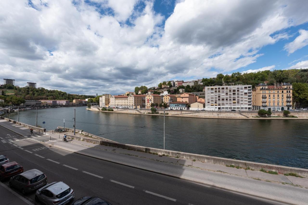 Le Loft Ethnic - Avec Jolie Vue Sur La Saone Apartment Lyon Exterior photo
